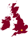 Location in UK